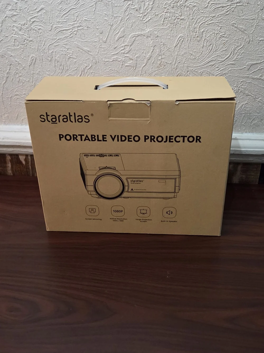 Portable Video Projector - Beige
